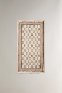 TAPIS COTON BLOCK PRINT