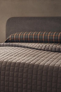 GREY MELANGE JERSEY DUVET