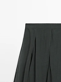 Long flowing skirt with ruffles