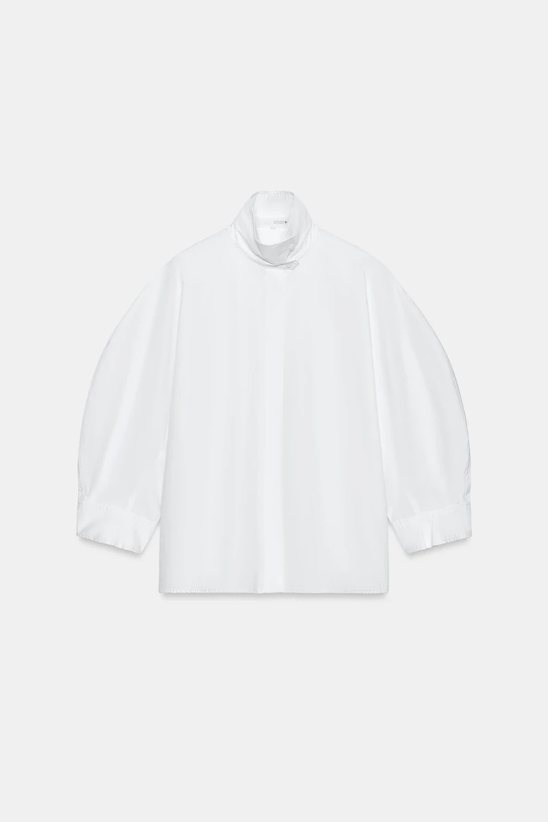 ZW COLLECTION PUFF SLEEVE SHIRT