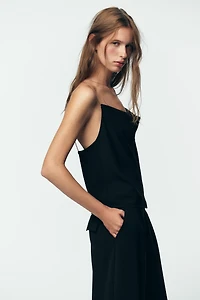 CHAIN STRAP LINGERIE TOP