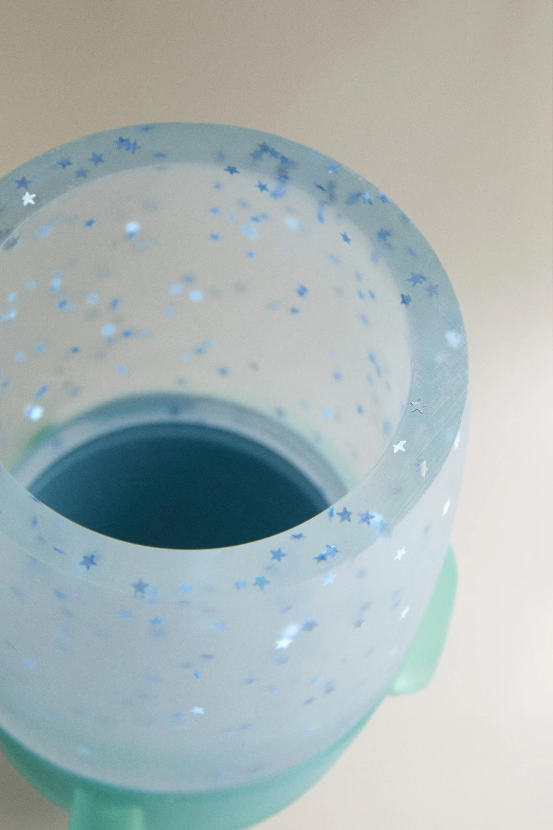 KIDS' SPACESHIP TOOTHBRUSH TUMBLER