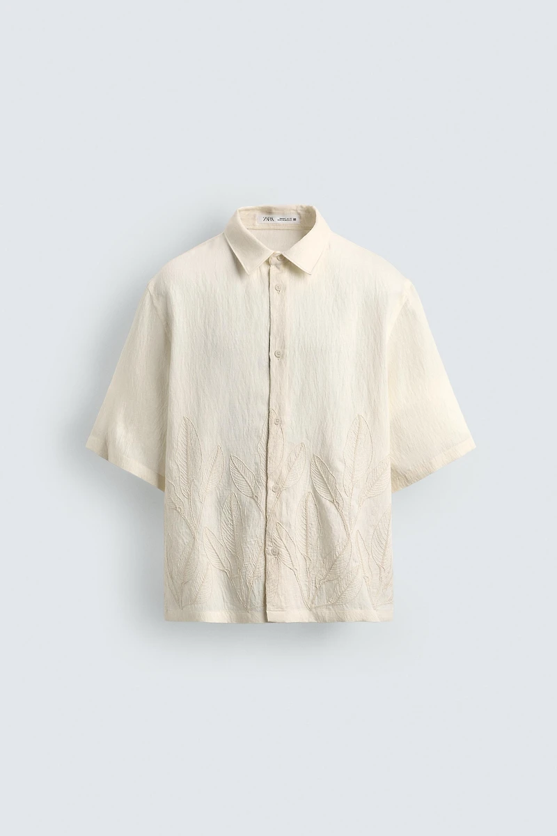 CHEMISE BRODERIE FLORALE