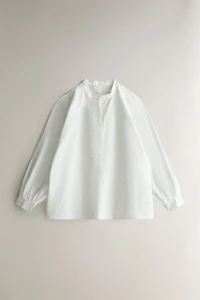 CHEMISE EN COTON BRODÉE