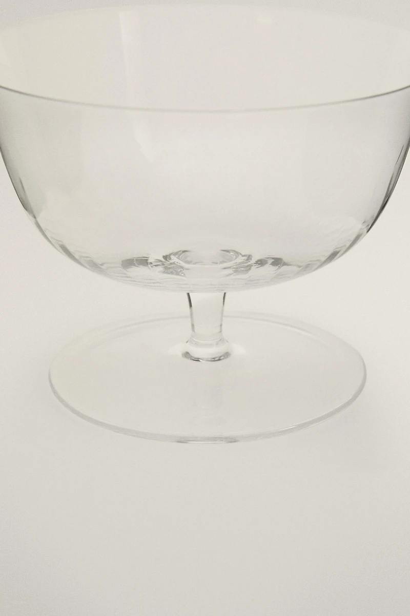 GLASS ICE-CREAM CUP