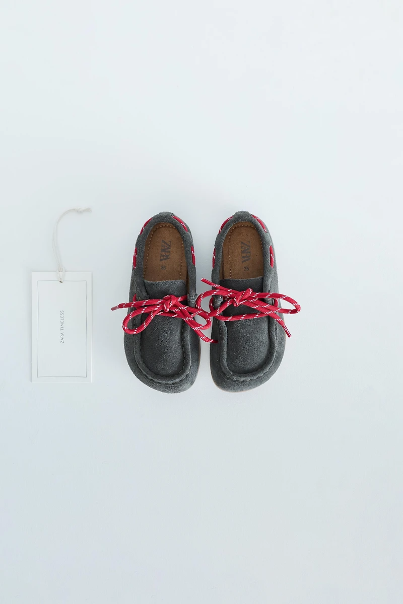 CHAUSSURES BATEAU EN CUIR