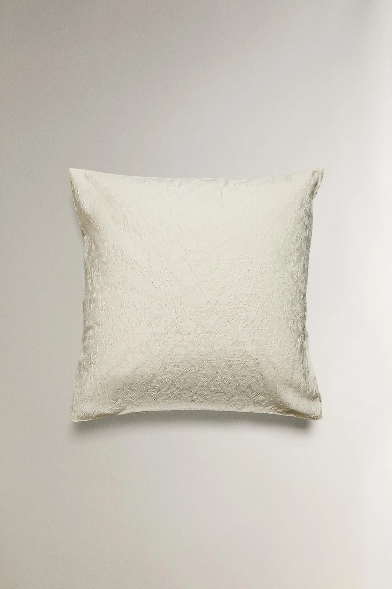 JACQUARD COTTON PILLOWCASE