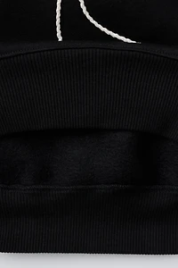 DRAWSTRING BOW SWEATSHIRT