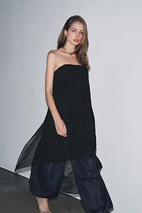 ZW COLLECTION STRAPLESS LONG TOP