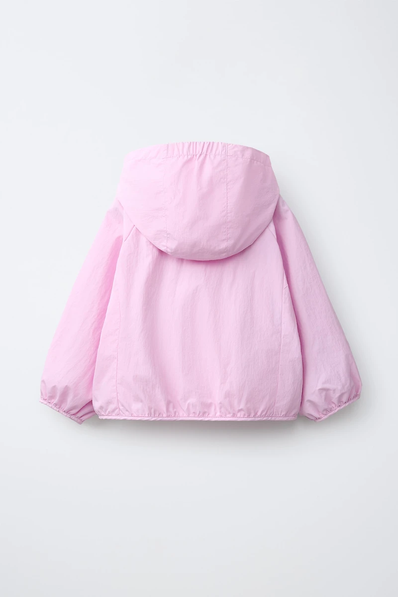 LIGHTWEIGHT WATER REPELLENT RAINCOAT