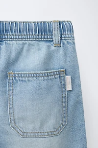 SHORT EN JEAN FLUIDE