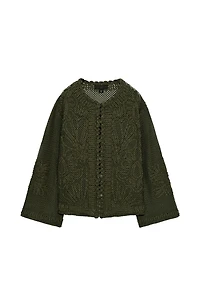 COMBINATION CROCHET JACKET