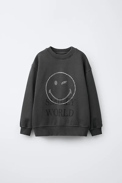 SMILEYWORLD ® STUD SWEATSHIRT