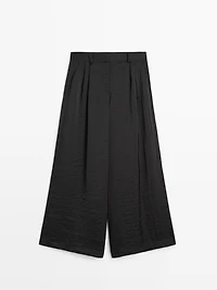 Pantalon large et fluide à pinces