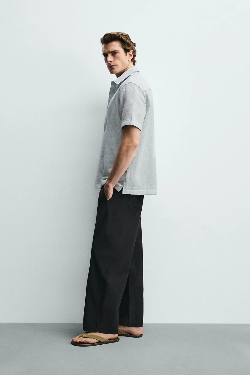 CHEMISE REGULAR FIT STRUCTURÉE