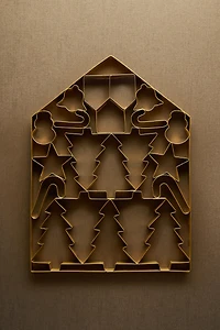 STEEL CHRISTMAS BAKING MOLD