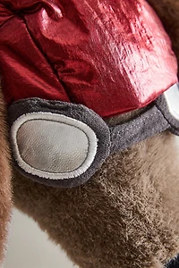 PELUCHE ENFANT CHIEN TECKEL AVIATEUR