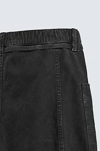 BELTED BAGGY FIT SHORTS