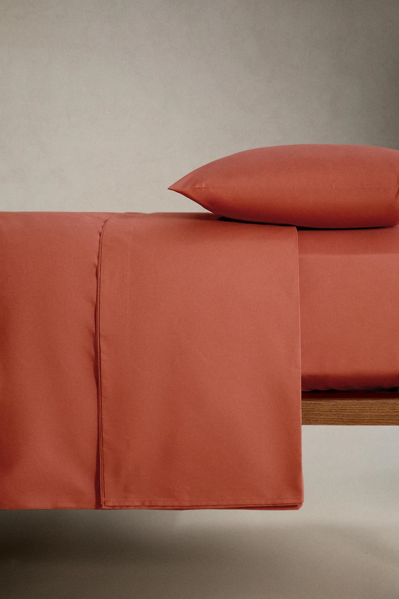 PERCALE COTTON DUVET COVER (500 THREAD COUNT)