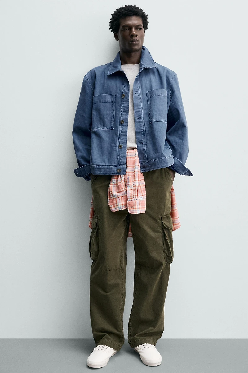 REGULAR FIT POCKET JACKET