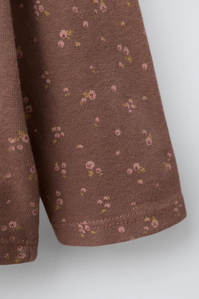 FLORAL PRINT T-SHIRT