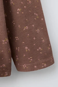 FLORAL PRINT T-SHIRT