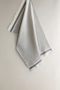 CONTRAST COTTON TERRYCLOTH KITCHEN TOWEL