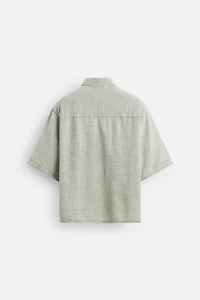 WASHED TEXTURE SHIRT
