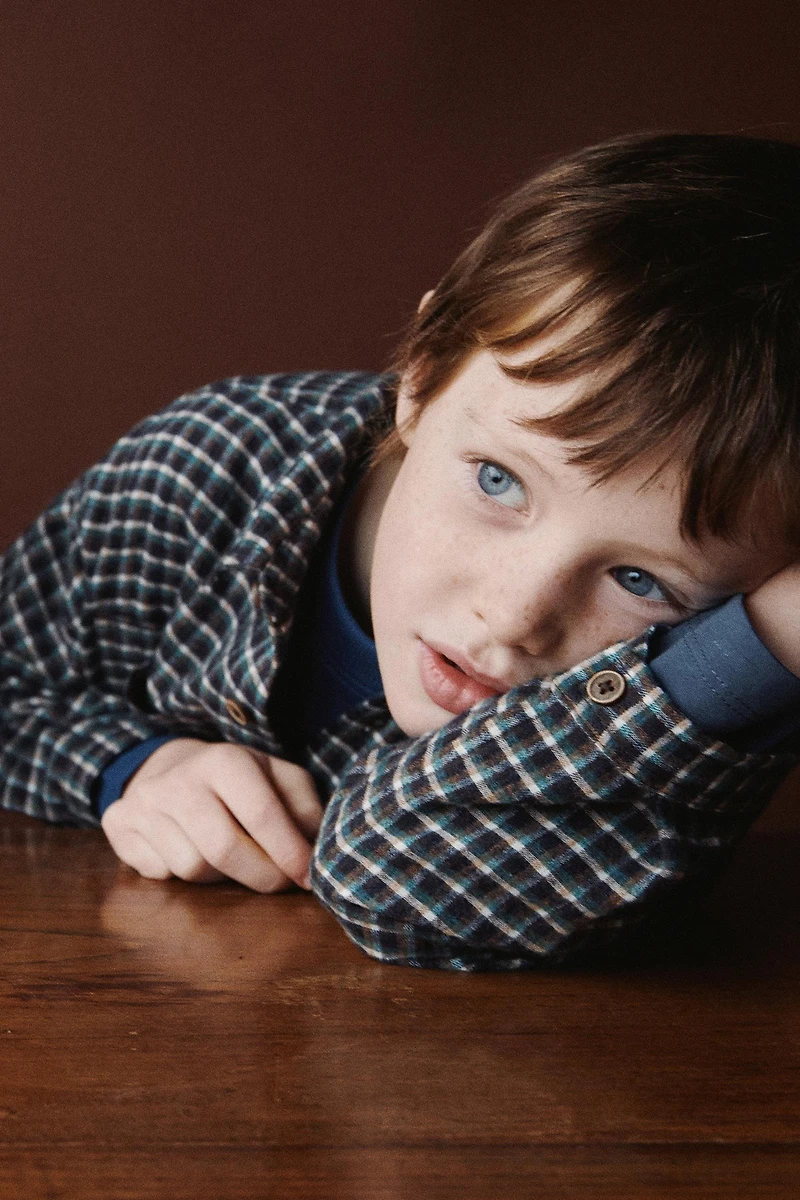 ZARA TIMELESS - CHEMISE SOFT À CARREAUX VICHY