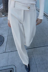 PANTALON DROIT TAILLE NORMALE