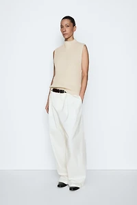 Chunky knit cotton top - STUDIO