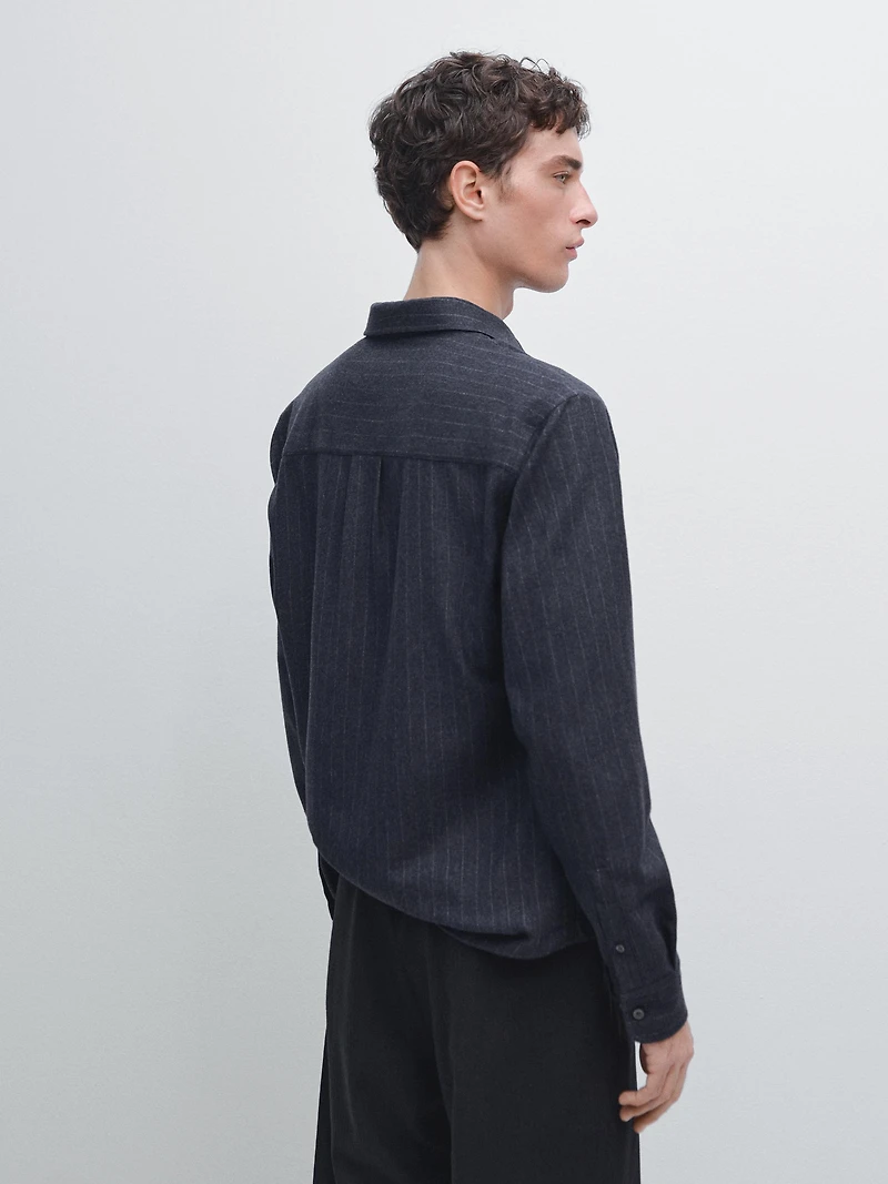 Chemise à rayures tennis regular fit