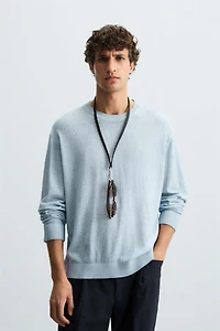 WASHED EFFECT SWEATER