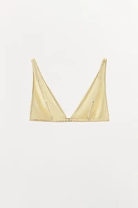 SILK BLEND TRIANGLE BRA