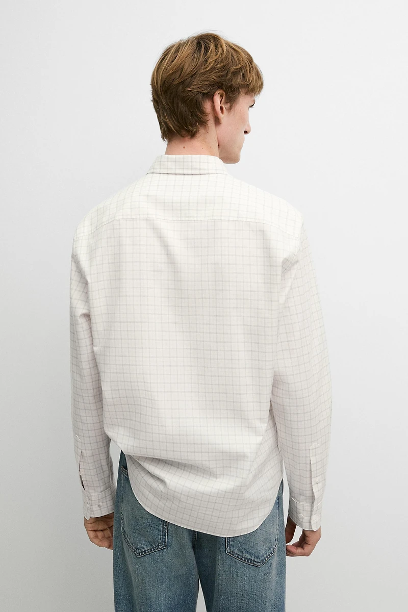 100% Cotton Regular Fit Check Shirt