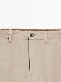 Flowing linen trousers