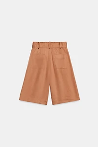 BERMUDA LONG AVEC CEINTURE