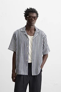 GEOMETRIC JACQUARD SHIRT