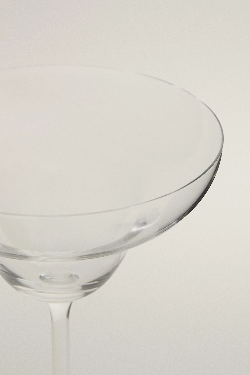 CRYSTALLINE COCKTAIL GLASS