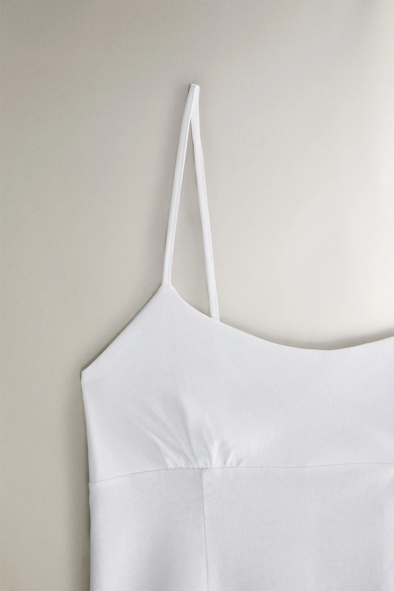 COTTON JERSEY TOP