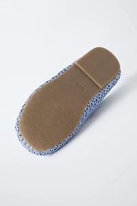 BRAIDED BALLET FLATS