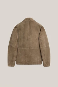 Surchemise poches cuir daim - LIMITED EDITION