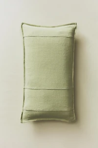 PLEATED THROW PILLOW COVER
