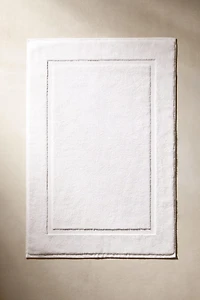 TAPIS DE BAIN TISSU BOUCLÉ DOUX ANTIDÉRAPANT