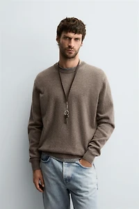 REGULAR FIT CASHMERE JUMPER
