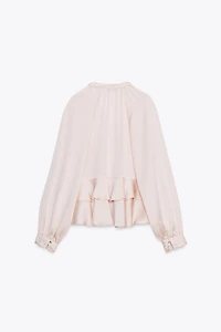 RUFFLED BLOUSE