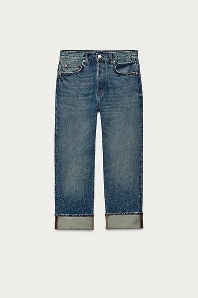 ZW COLLECTION LOW RISE ANKLE JEANS