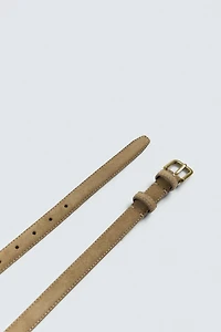 SPLIT LEATHER BELT