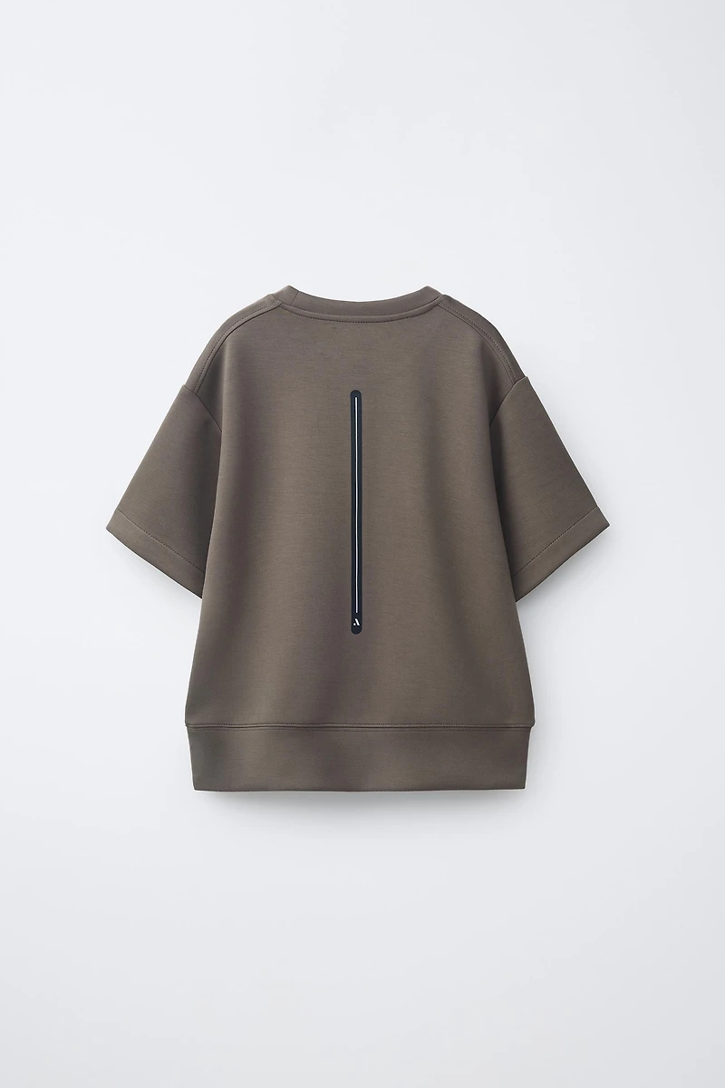 SPORTY TEXT T-SHIRT