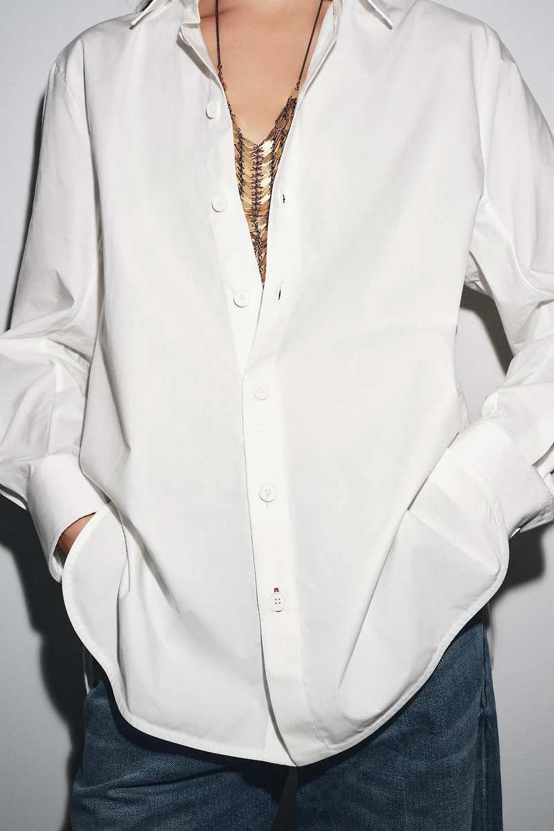CHEMISE EN POPELINE ZW COLLECTION